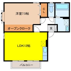 グレース樹木の物件間取画像